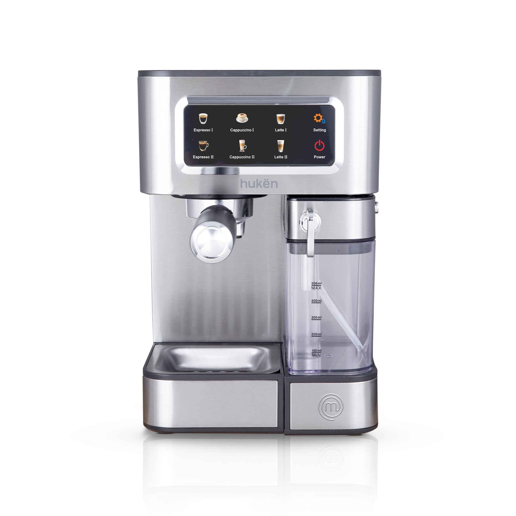 Foto 3 pulgar | Máquina Automática Barista+ Masterchef By Hukën Mk-ecm-mt Acero 15 Bares