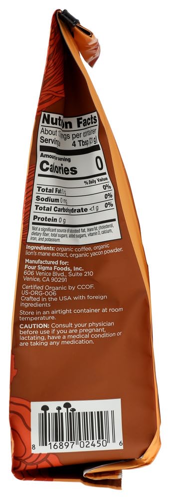 Foto 4 pulgar | Café Four Sigmatic Organic Focus, Tostado Medio, 300 Ml - Venta Internacional.