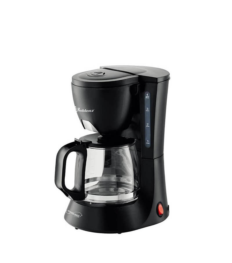 Cafetera Koblenz Ckm204n para 4 Tazas Negro