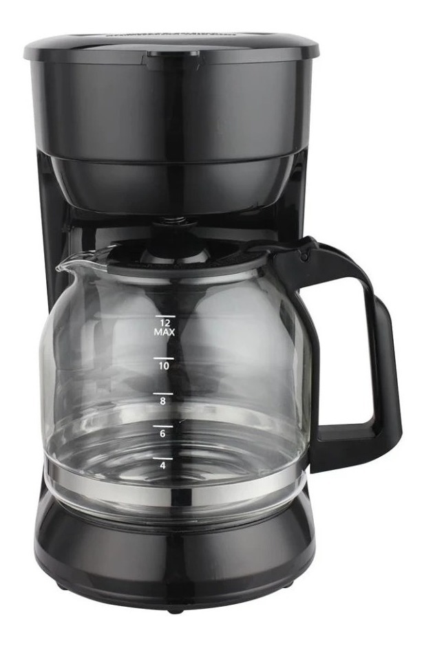 Cafetera 12 Tazas  120 V Negra