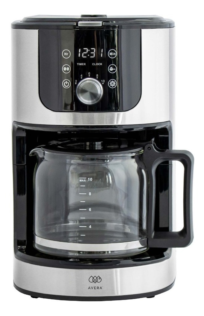 Avera Cafetera Automática Con Molino Integrado De Café Caf01