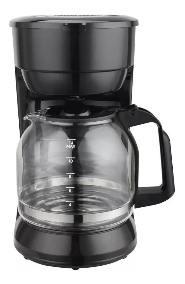 Cafetera 12 Tazas Apagado Automatico 120 V Negro