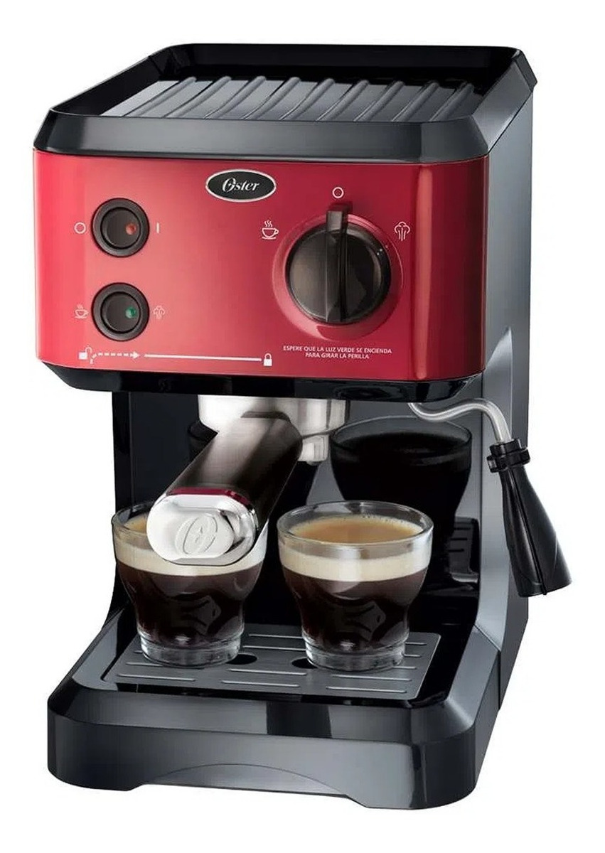 Cafetera De Vapor Espresso Y Cappuccino Bvstecmp65r Oster