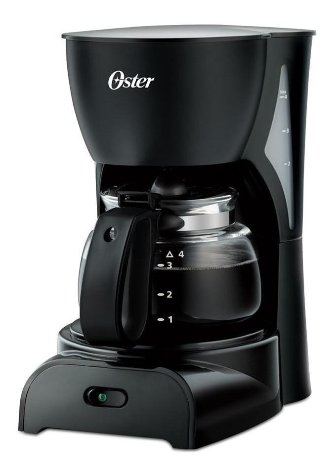 Cafetera 4 Tazas Oster Negra Automatica Bvstdcdr5b-013