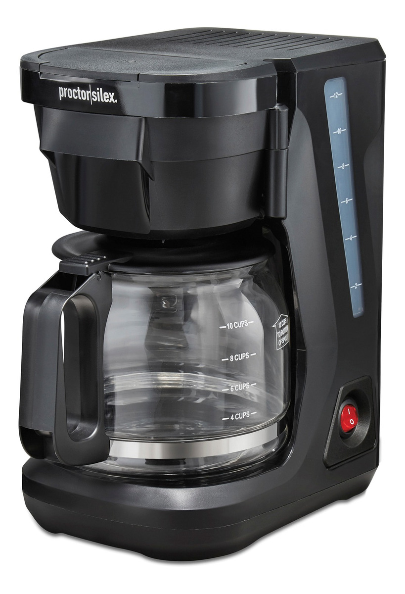 Cafetera De Goteo Electrica 12tz Negra 43680ps Proctor Silex