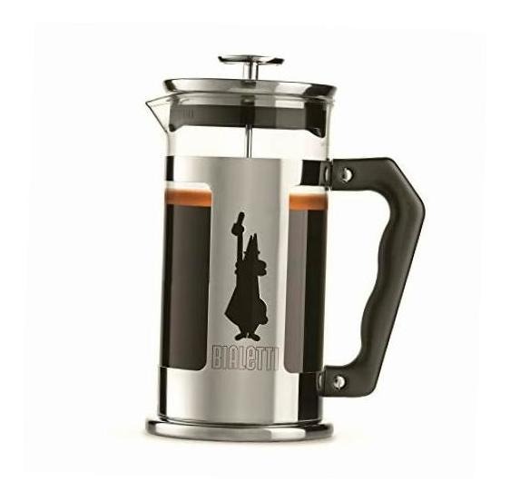 Bialetti Preziosa Cafetera De Prensa Francesa, 600 Ml, Acero