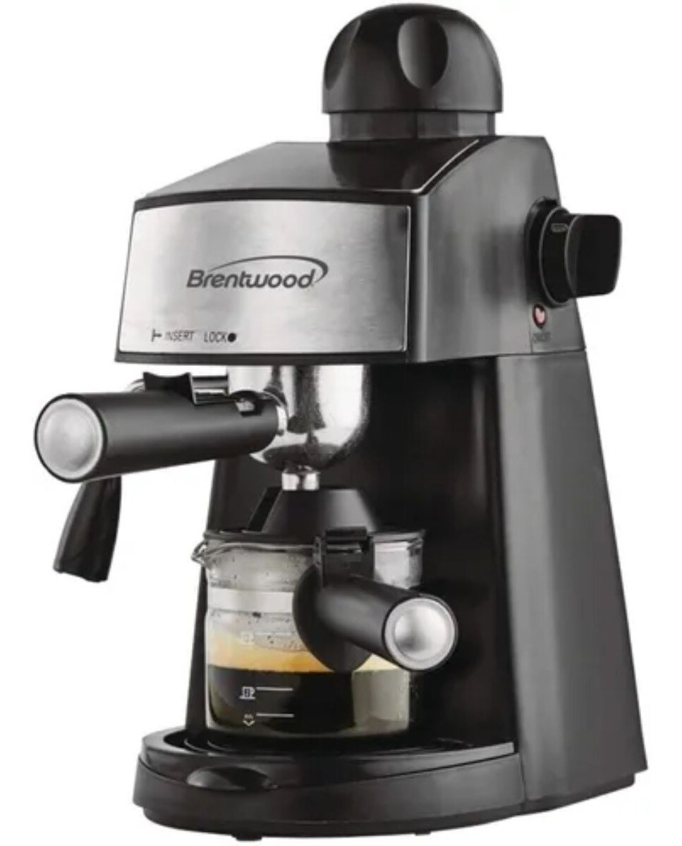 Brentwood Ga-125 - Cafetera De Espresso Y Capuchino 4 Tazas $4,111