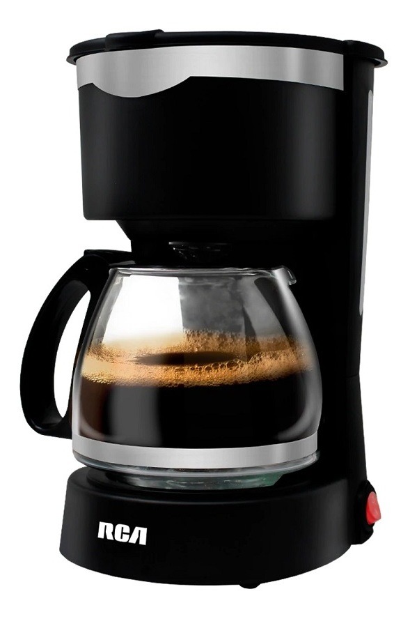 Foto 1 | Cafetera Electrica Jarra Cristal 650 Ml Negro Rc-caf1 Rca