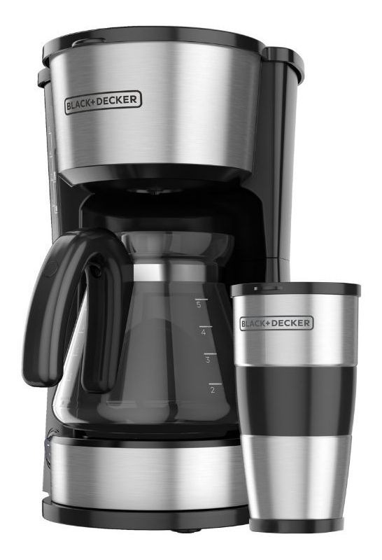 Cafetera Black+Decker 4 En 1 Filtro Permanente 5 Tazas 650 W