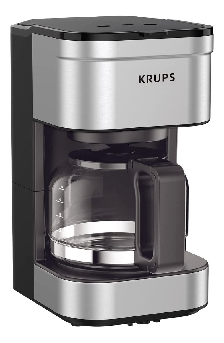 Foto 2 pulgar | Krups Simply Brew Cafetera Compacta Con Filtro Color Platead