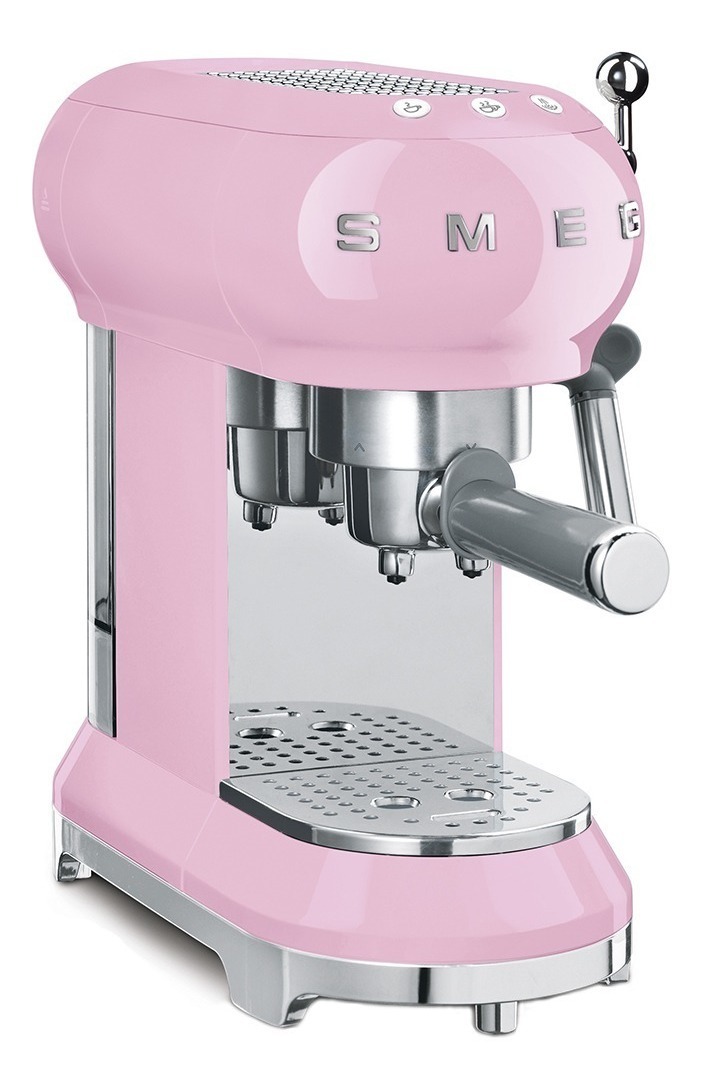 Cafetera Smeg 50's Retro Style Ecf01 Automática Pink Expreso