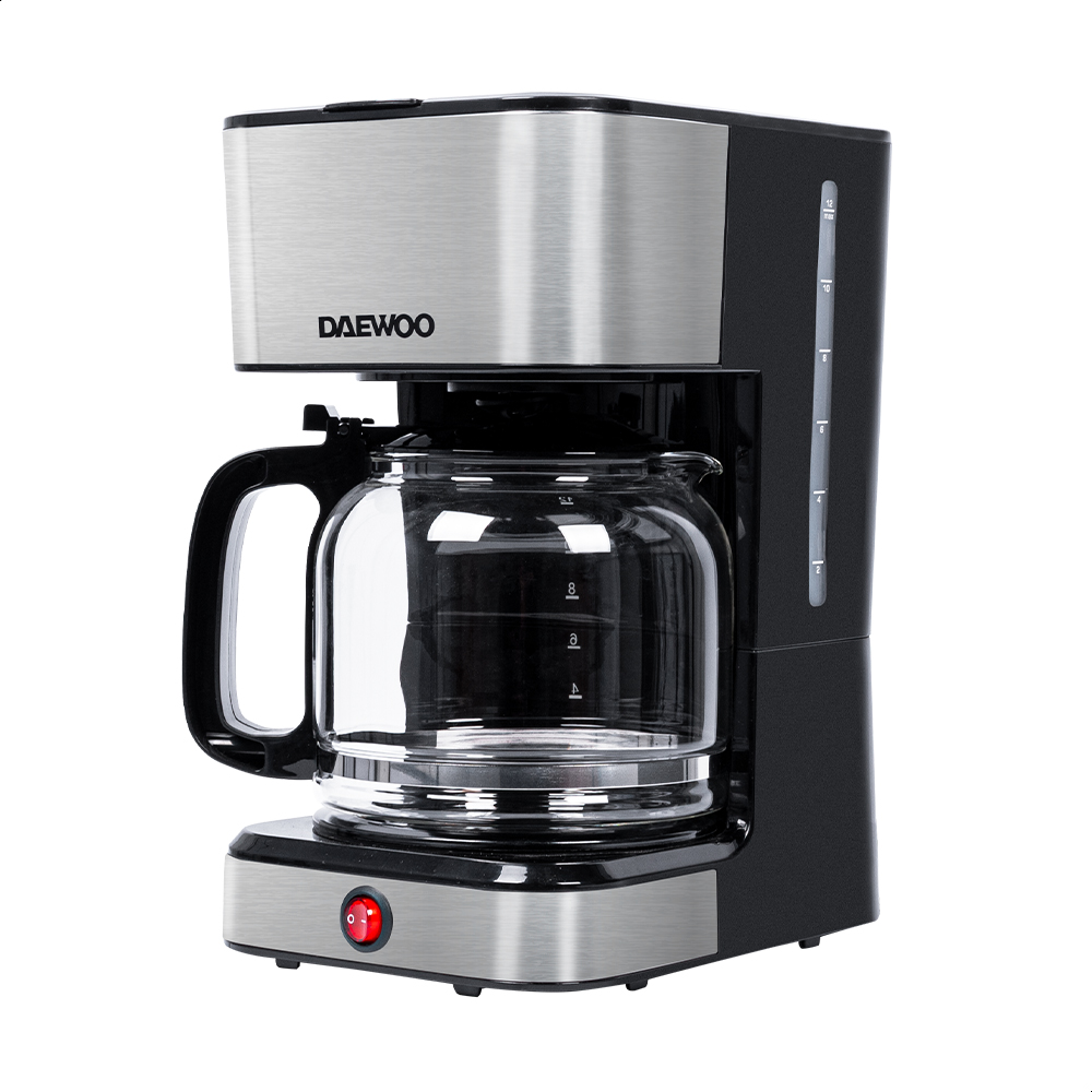 Cafetera Daewoo DCM-1869N color Negro 1.8 L 15 Tazas Filtro Reutilizable