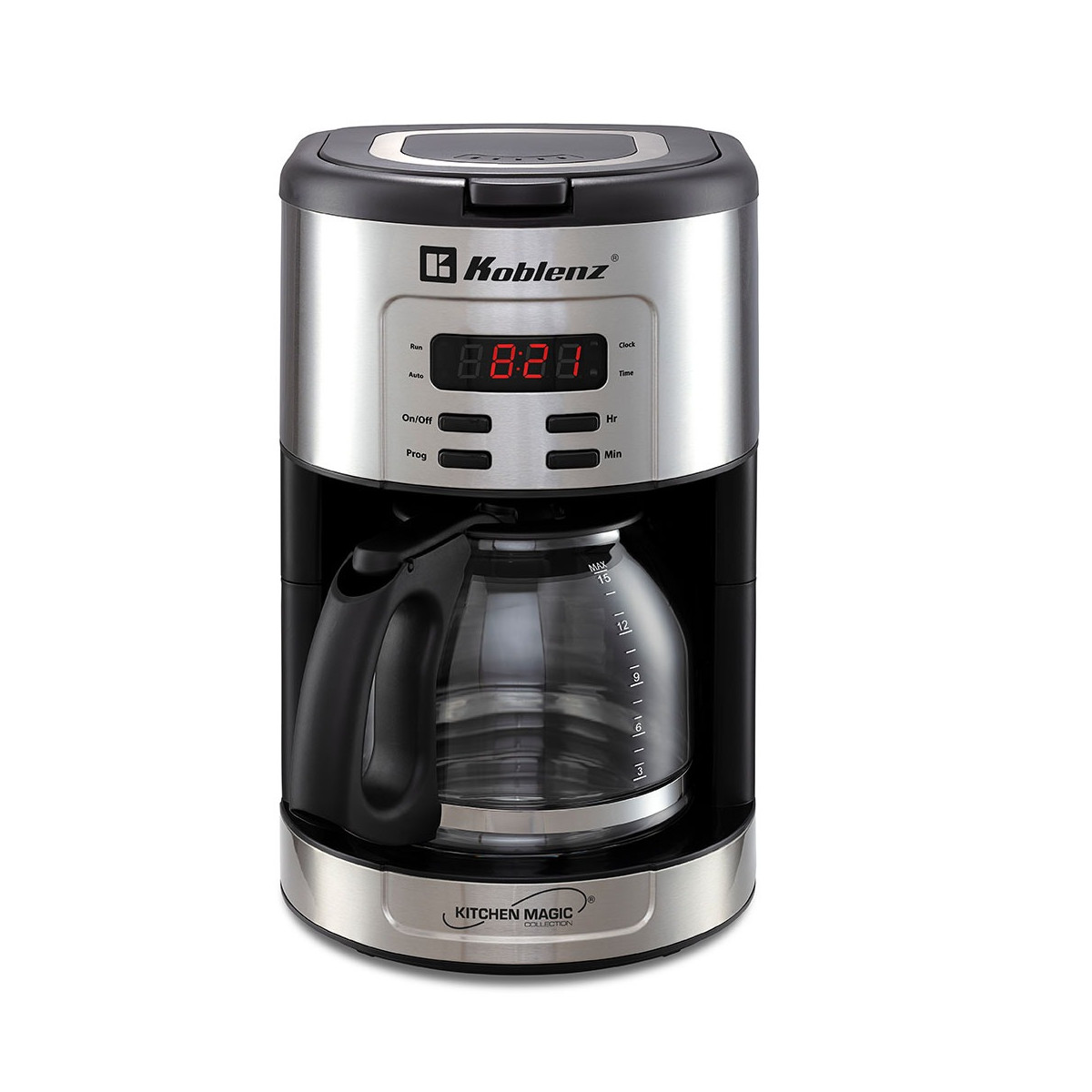 Cafetera de Goteo Koblenz para 15 Tazas con Filtro