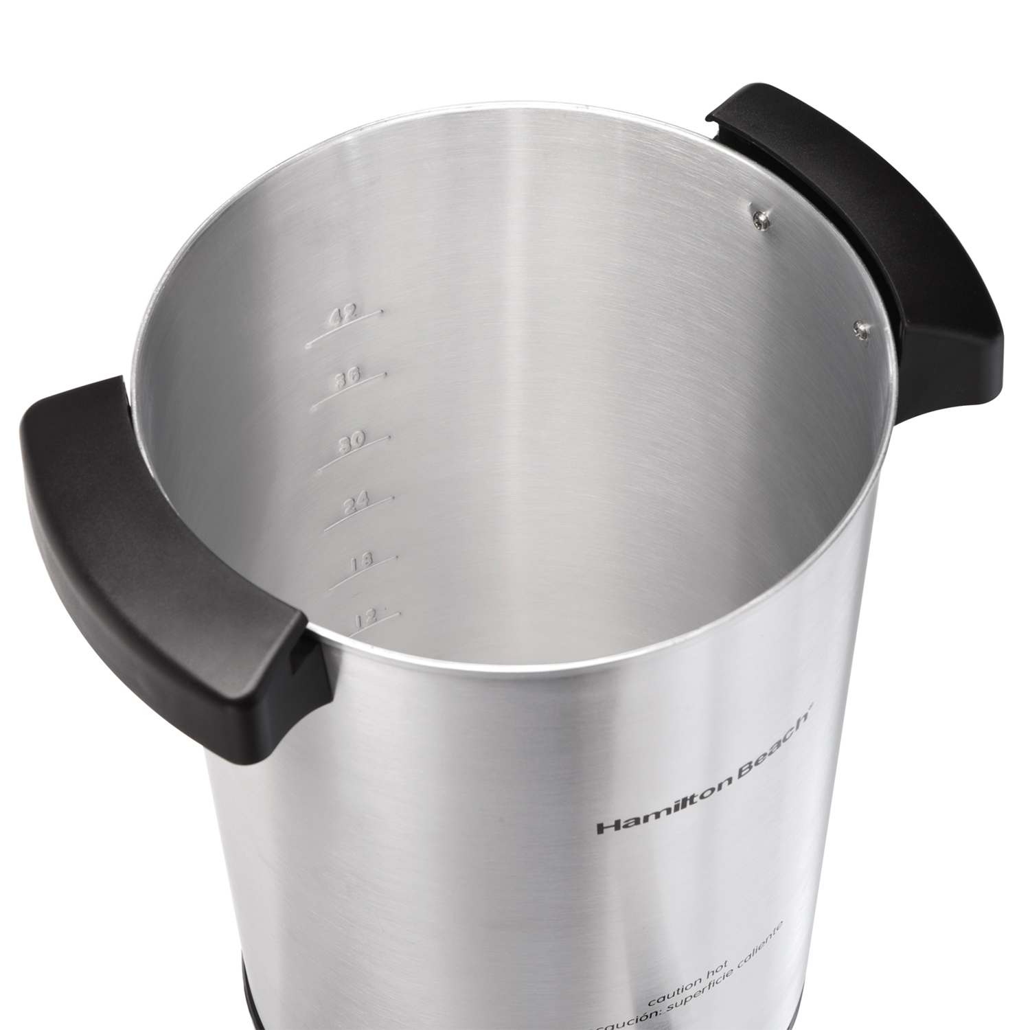 Foto 5 | Cafetera Hamilton Beach 45 Tazas Percoladora Gris/Negro