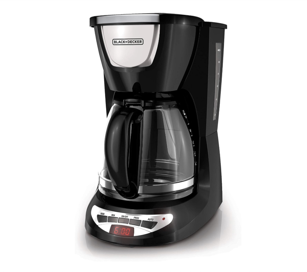 Foto 2 pulgar | Cafetera Programable Black + Decker DCM100B Negro Jarra de Vidrio con Capacidad 12 Tazas