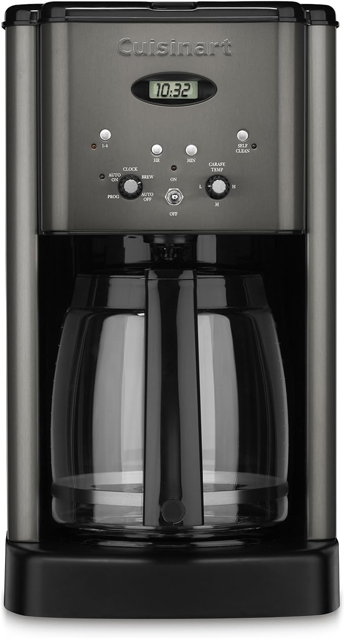 Foto 3 pulgar | Cuisinart Cpt-180bks Classic 4-slice Toster, Negro/acero Inoxidable Y Dcc-1200 12 Taza Cafetera Central Maker Ca