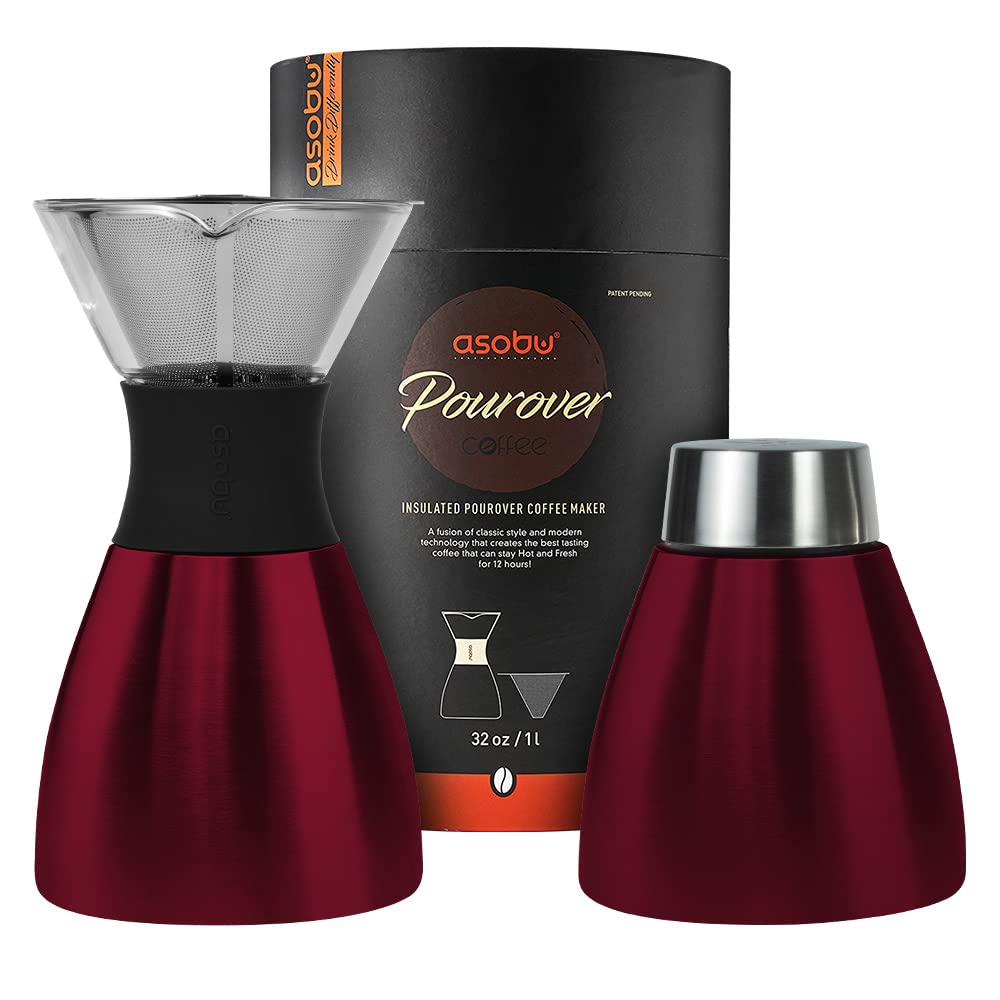 Cafetera Aislante Para Verter, Asobu, 950 Ml, Con Jarra - Venta Internacional. $1,937
