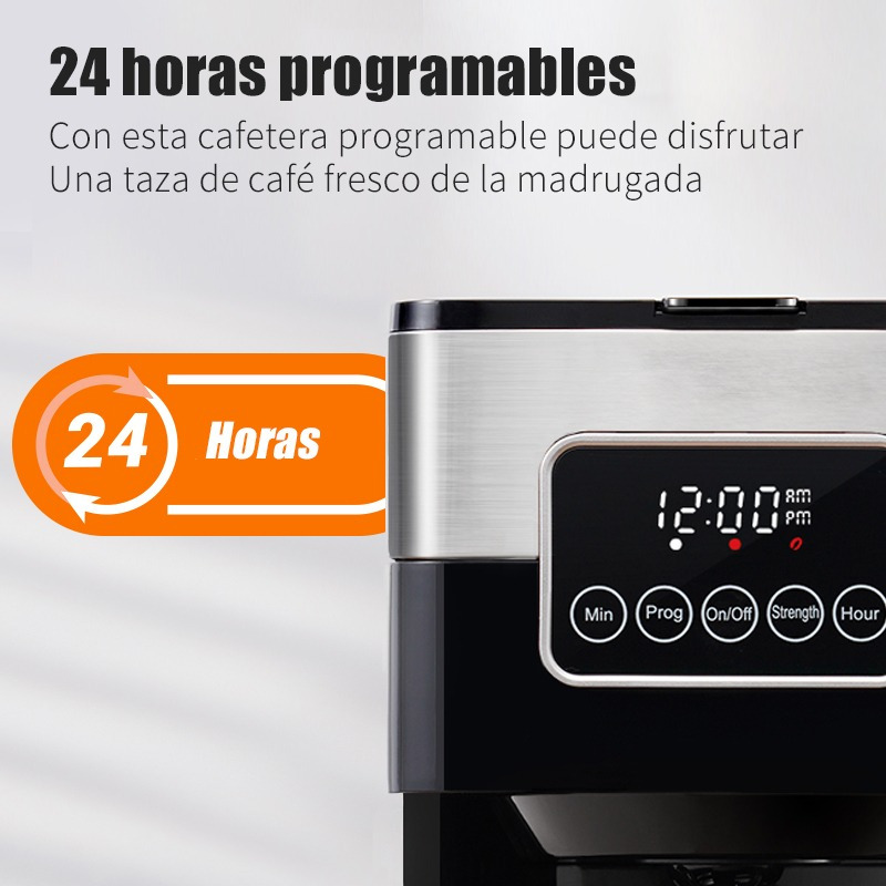 Foto 5 pulgar | Cafetera Xinest Programable con Filtro Permanente