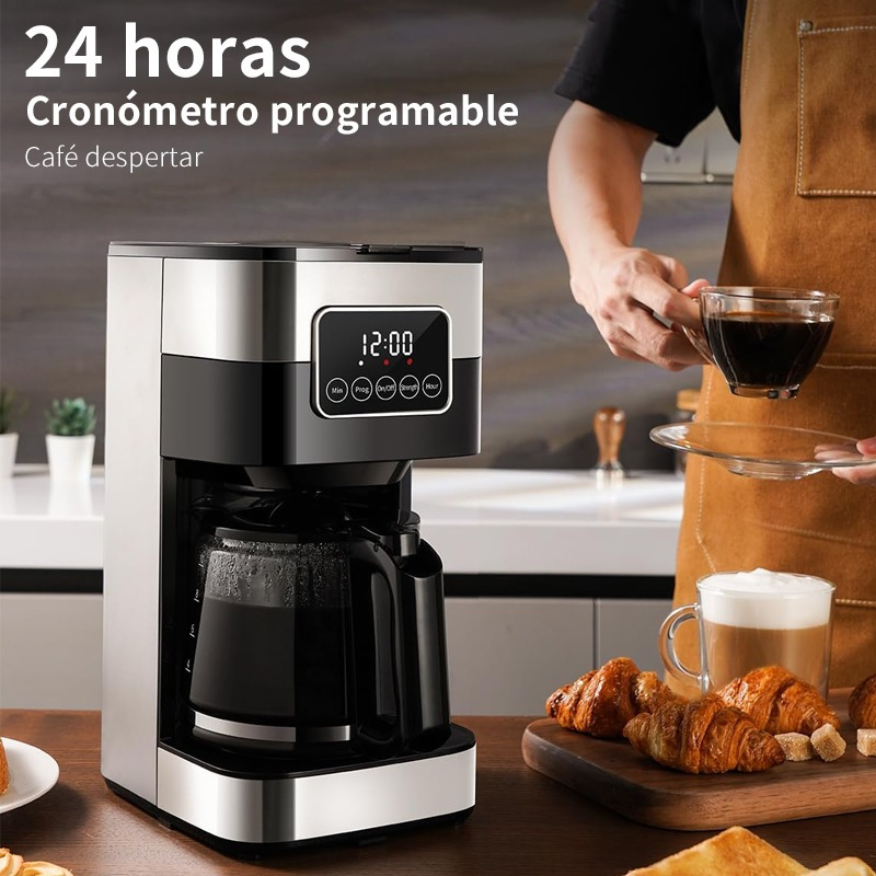 Foto 7 | Cafetera Xinest Programable con Filtro Permanente