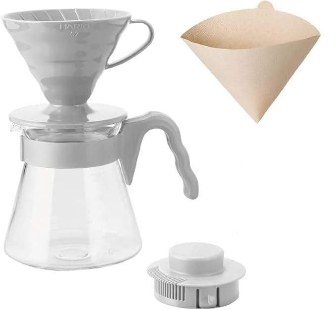 Foto 2 pulgar | Set De Inicio Pour Over Hario V60 Con Gotero, Servidor Y Filtros - Venta Internacional.