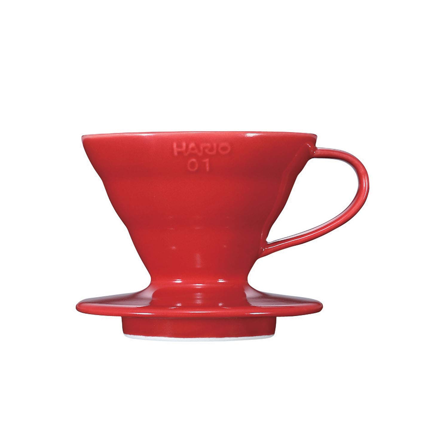 Foto 2 pulgar | Gotero De Café Hario V60, Cerámica, Tamaño 01, 1-4 Tazas, Rojo - Venta Internacional.