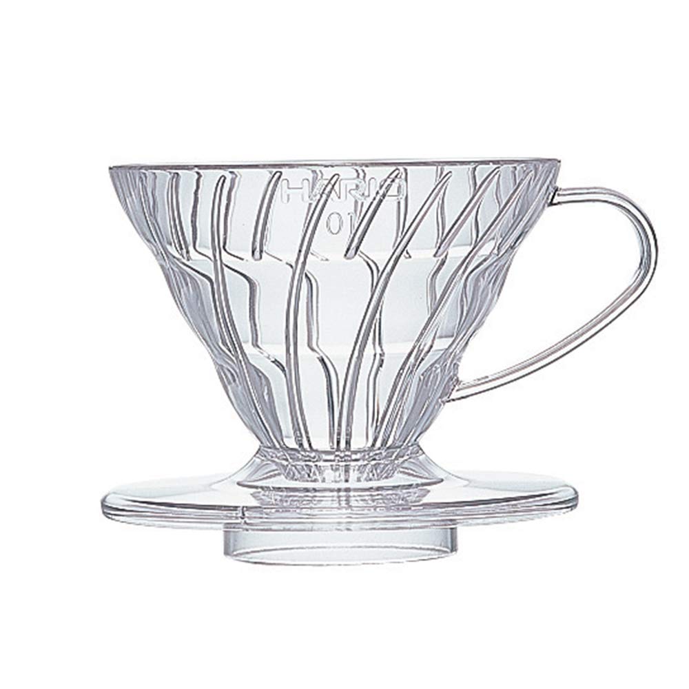 Gotero De Café Hario V60 De Plástico, Tamaño 01, Para 1 A 2 Tazas, Transparente - Venta Internacional.