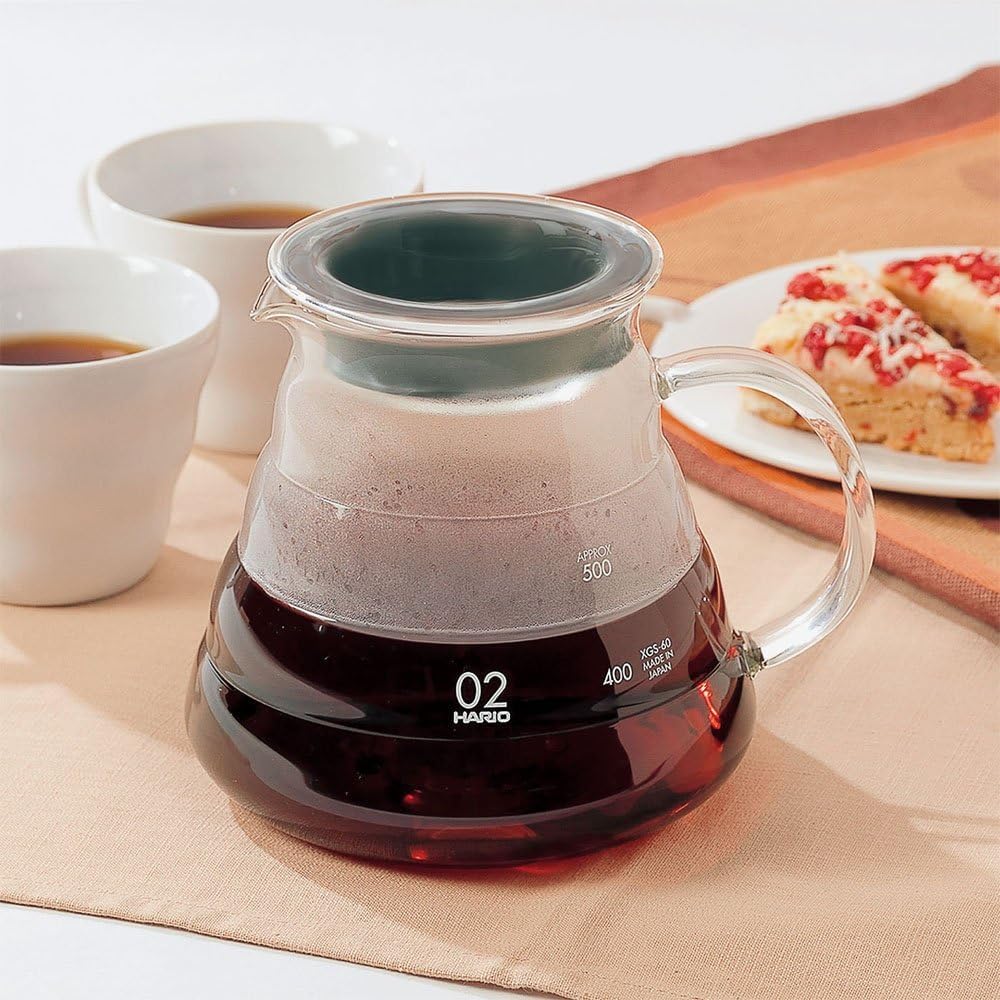 Foto 4 pulgar | Cafetera Hario V60 Glass Grange, 800 Ml, Resistente Al Calor, Transparente - Venta Internacional.