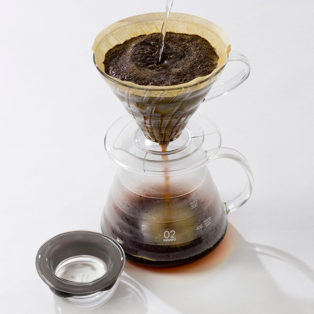 Foto 6 pulgar | Cafetera Hario V60 Glass Grange, 800 Ml, Resistente Al Calor, Transparente - Venta Internacional.