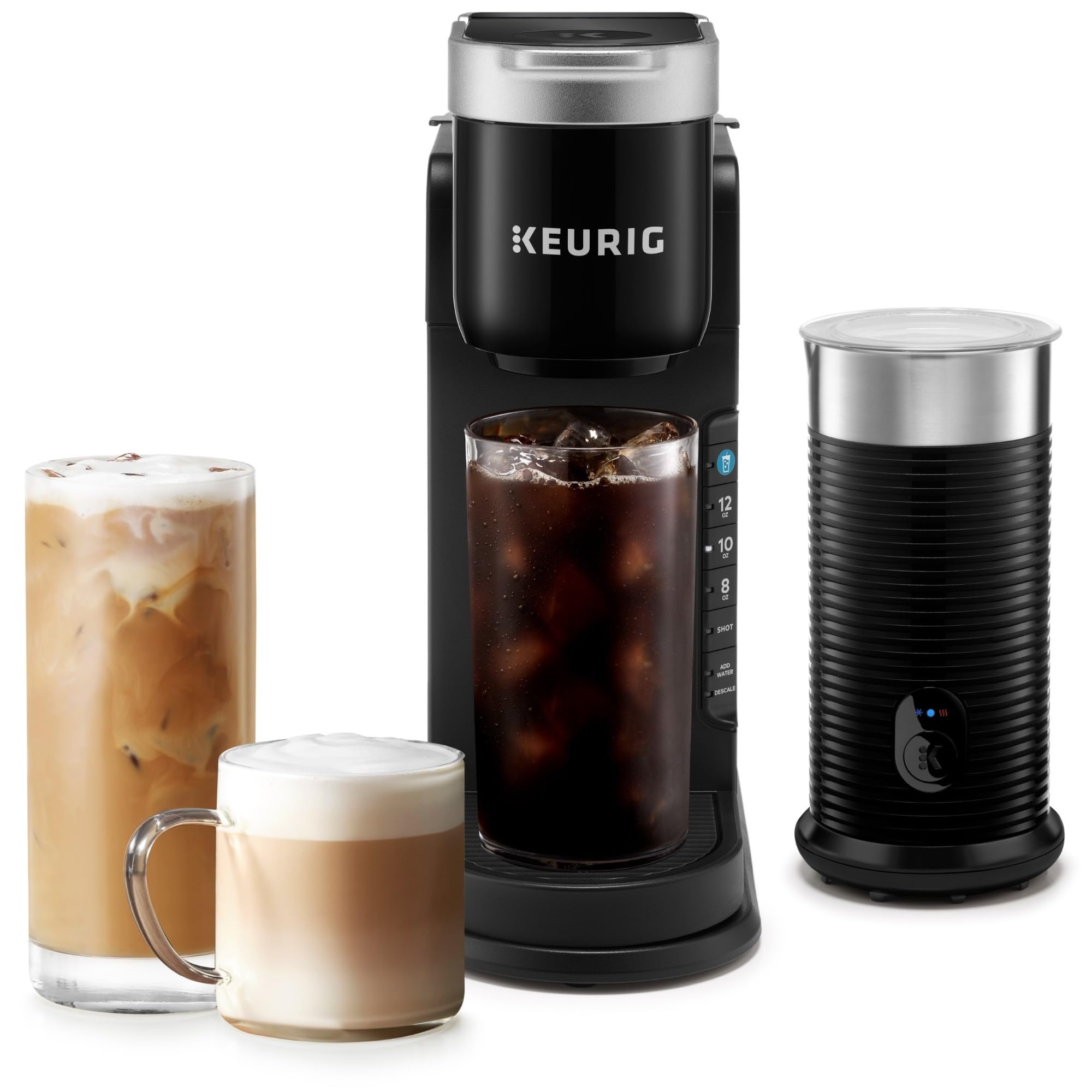 Cafetera Keurig K-café Barista Bar Con Espumador Negro De 1,2 L - Venta Internacional.