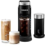 Cafetera Keurig K-café Barista Bar Con Espumador Negro De 1,2 L - Venta Internacional.