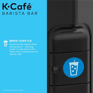 Foto 3 | Cafetera Keurig K-café Barista Bar Con Espumador Negro De 1,2 L - Venta Internacional.