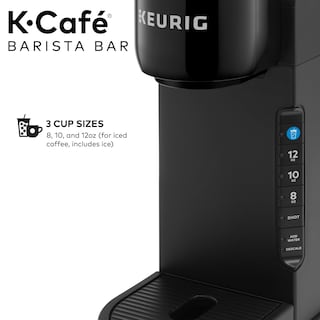 Foto 4 | Cafetera Keurig K-café Barista Bar Con Espumador Negro De 1,2 L - Venta Internacional.
