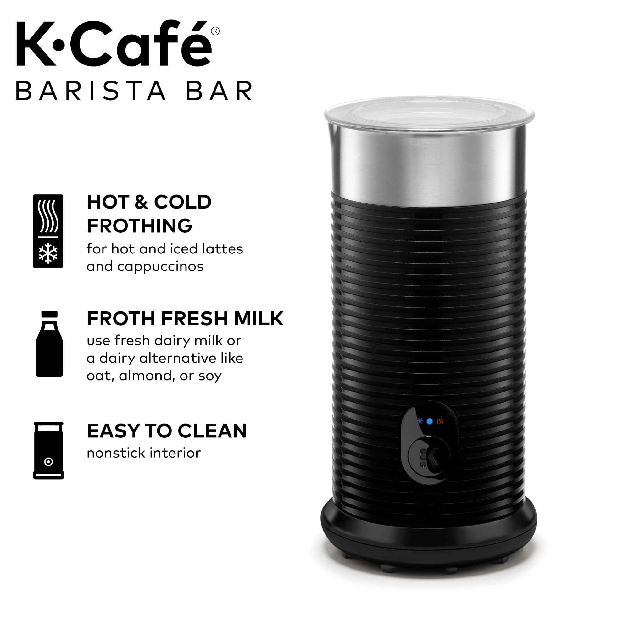 Foto 6 pulgar | Cafetera Keurig K-café Barista Bar Con Espumador Negro De 1,2 L - Venta Internacional.