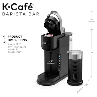 Foto 6 | Cafetera Keurig K-café Barista Bar Con Espumador Negro De 1,2 L - Venta Internacional.