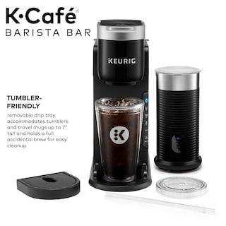 Foto 7 | Cafetera Keurig K-café Barista Bar Con Espumador Negro De 1,2 L - Venta Internacional.
