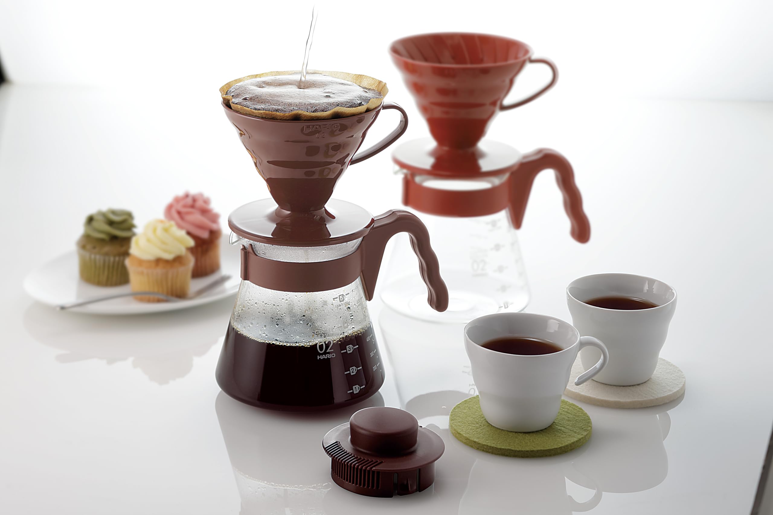 Foto 4 pulgar | Coffee Starter Set Hario V60 Pour Over, Tamaño 02, Negro - Venta Internacional.