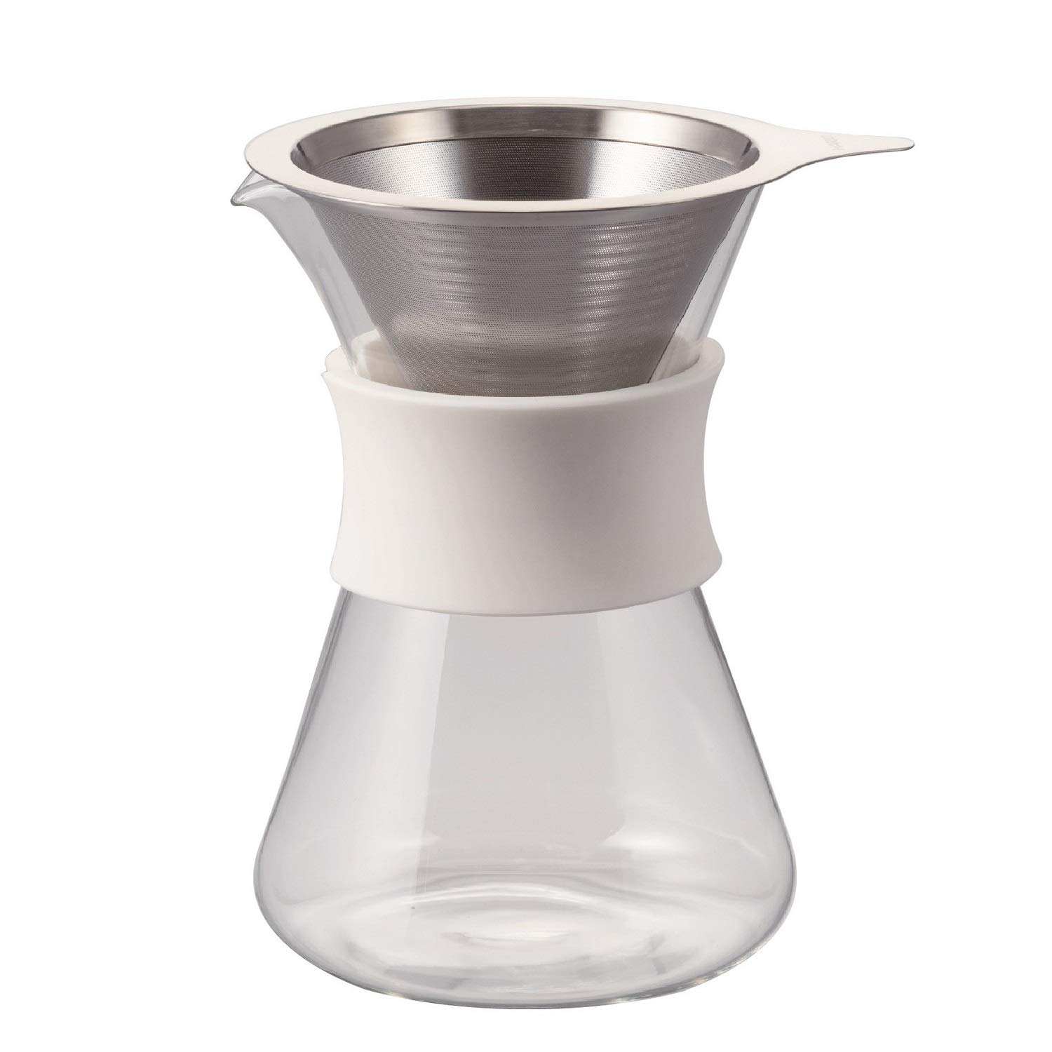 Cafetera Hario Simply Hario Glass De 400 Ml Con Filtro De Acero Inoxidable - Venta Internacional.