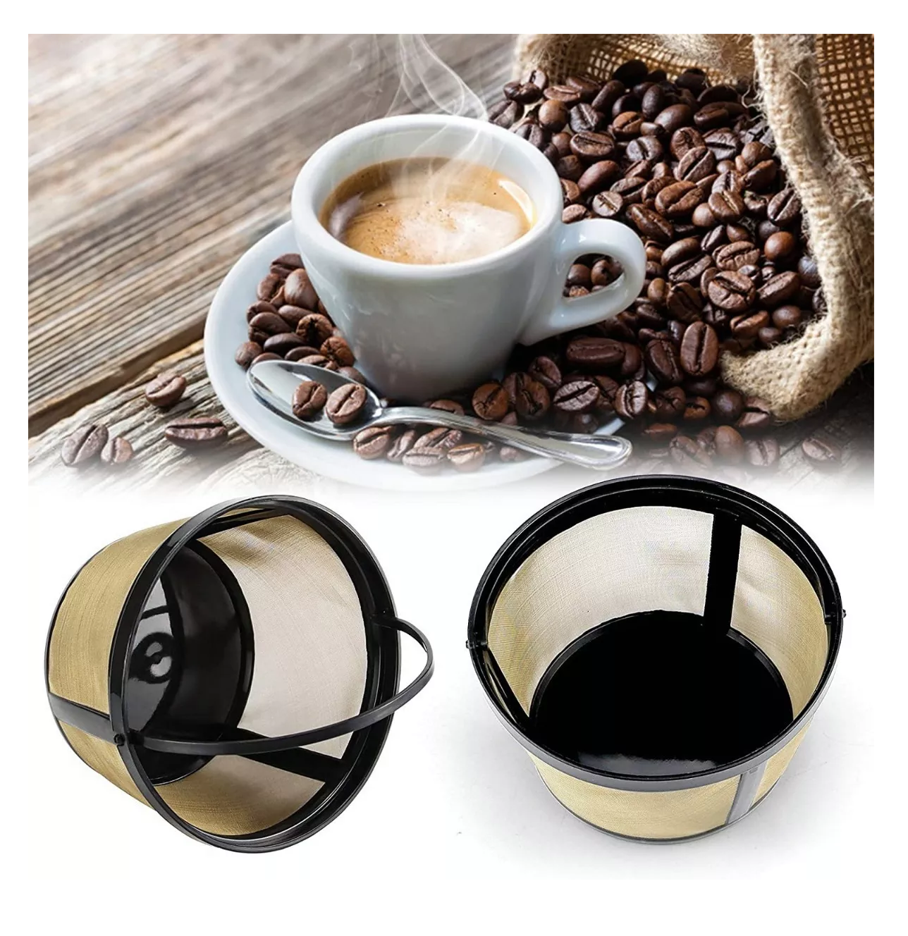Foto 4 | Filtro de Canasta Lab.G para Cafetera de 10 Tazas