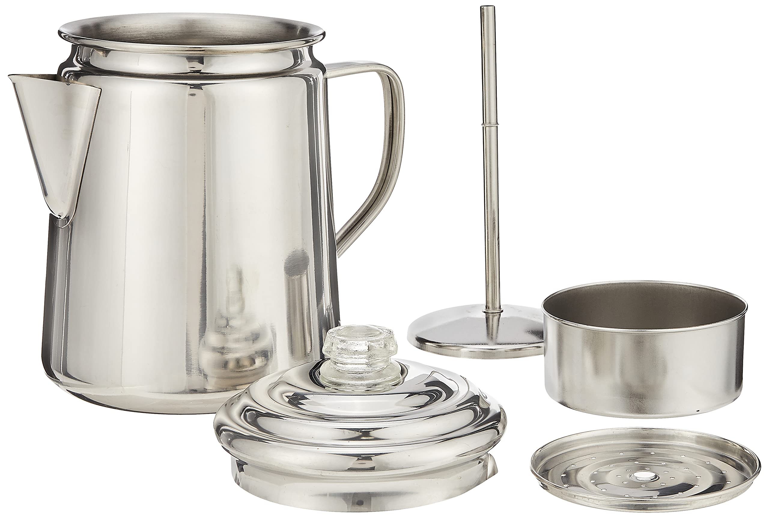 Foto 3 | Cafetera Coleman de Acero Inoxidable con Capacidad Para 12 Tazas - Venta Internacional