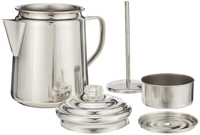 Foto 3 | Cafetera Coleman de Acero Inoxidable con Capacidad Para 12 Tazas - Venta Internacional