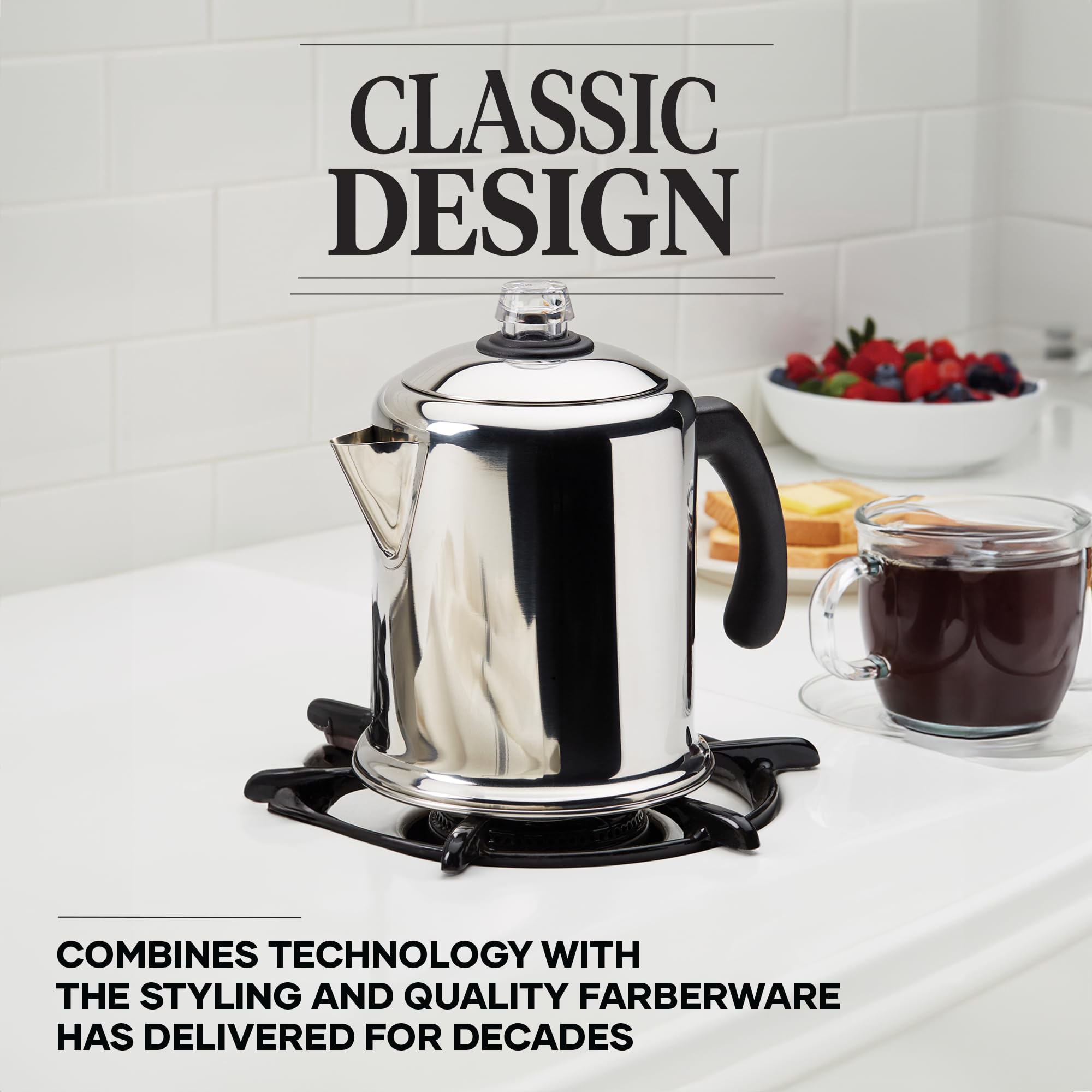Foto 4 pulgar | Cafetera Farberware 50124 Classic Yosemite 8 Tazas - Venta Internacional