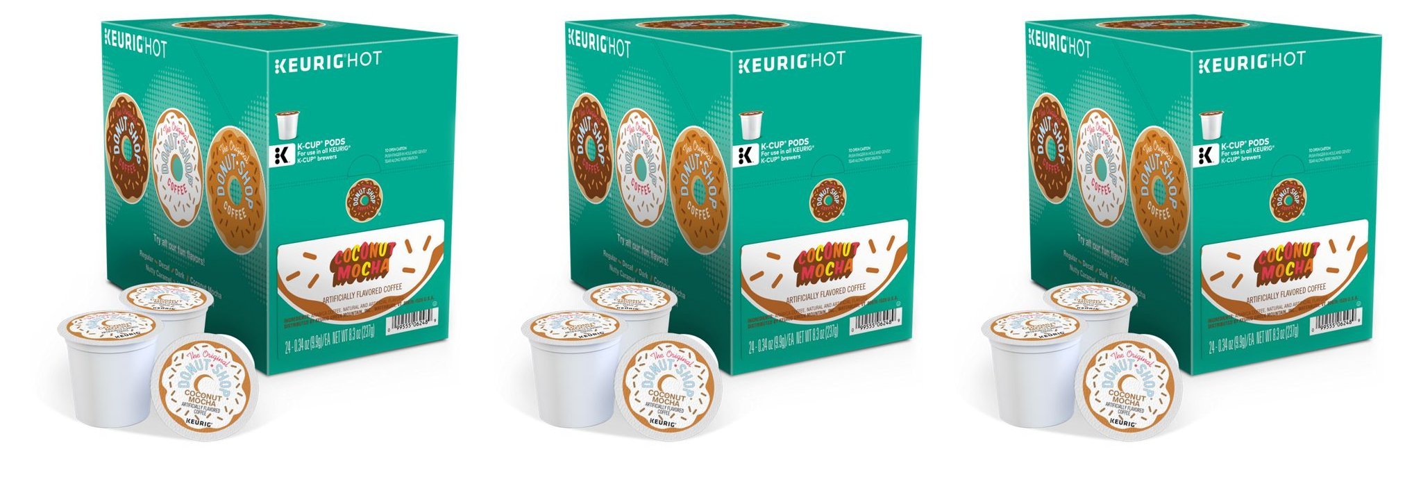 Foto 3 pulgar | Café K-cups Keurig Donut Shop Coco y Moca 72 Unidades - Venta Internacional