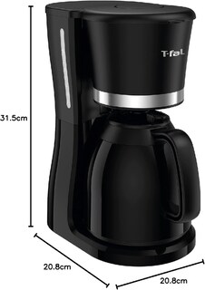 Foto 6 | Cafetera con Filtro T-fal Jarra Térmica 10 Tazas