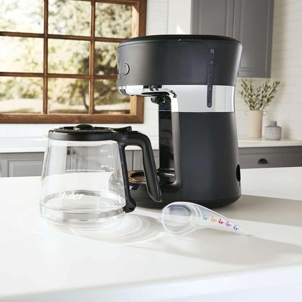 Foto 7 pulgar | Cafetera Programable Oster Bvstrf100 con Sistema de Medición 12 Tazas Negra