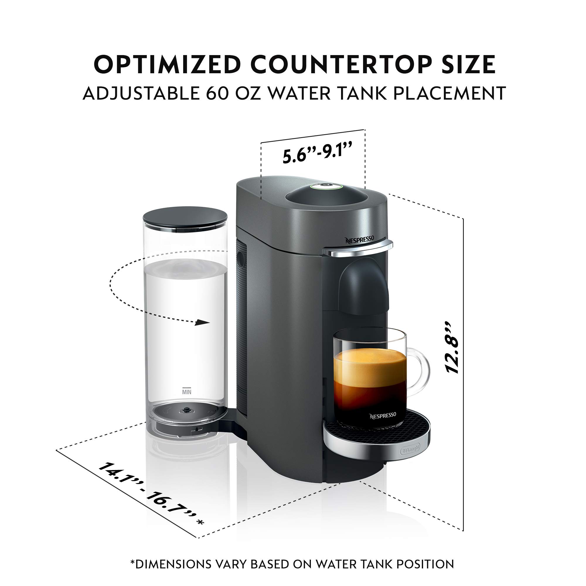 Foto 4 pulgar | Cafetera y Cafetera Espresso Nespresso Vertuo Plus Deluxe - Venta Internacional