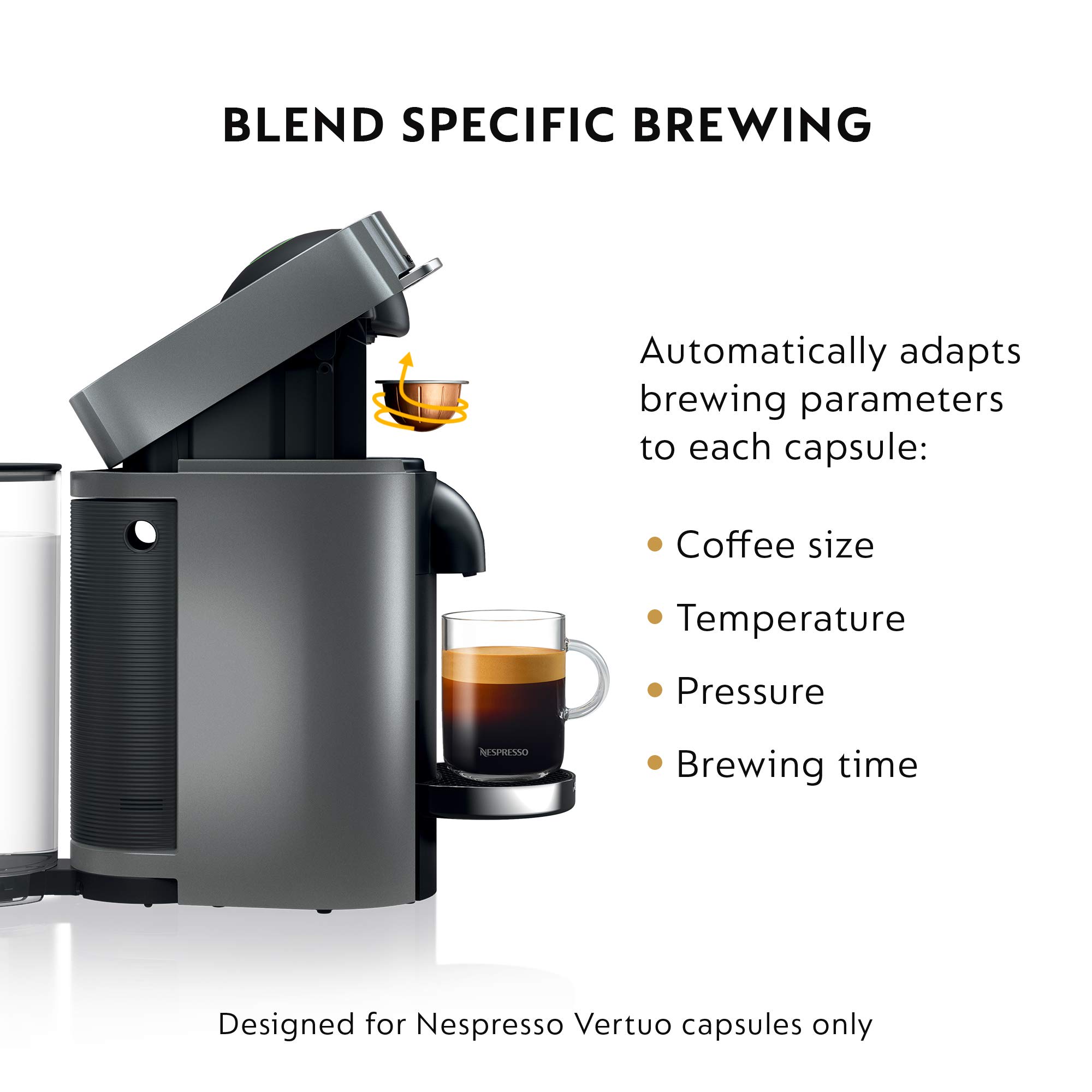 Foto 6 pulgar | Cafetera y Cafetera Espresso Nespresso Vertuo Plus Deluxe - Venta Internacional