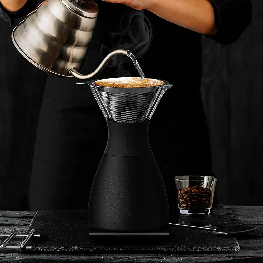 Foto 7 pulgar | Cafetera Asobu, Aislante, Para Verter Más De 32 Onzas, De Acero Inoxidable - Venta Internacional.