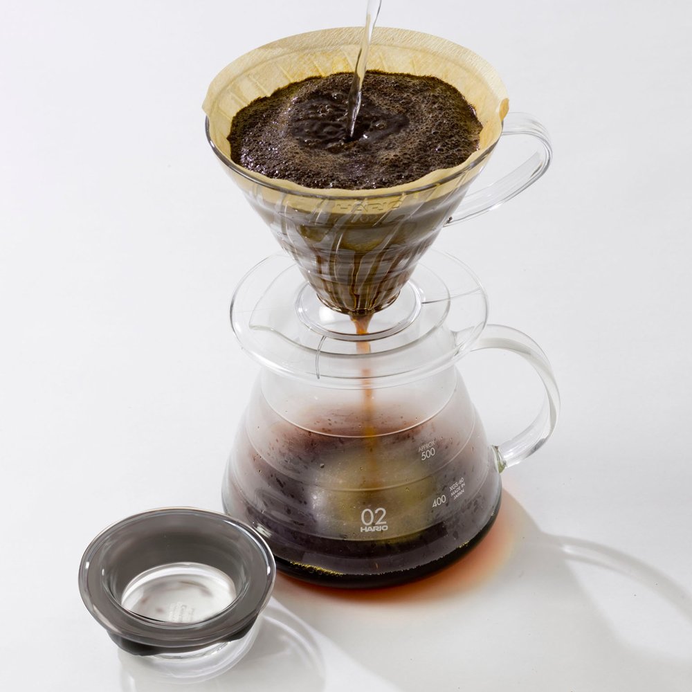 Foto 3 | Range Server Hario V60, Vidrio Transparente, 360 Ml, Resistente Al Calor, Japón - Venta Internacional.