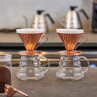 Foto 7 | Gotero De Café Hario Vdpr-02-cp V60 De Cobre Para 1 A 4 Tazas - Venta Internacional.