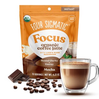 Foto 1 | Café Con Leche Four Sigmatic Focus, Moca Orgánico, Multiservicio - Venta Internacional.